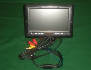 7” AgWatch Monitor-  3 Video Inputs/ 3 Power Outputs